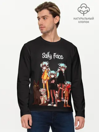 Мужской лонгслив базовый / Sally Face (P007_P004ooo1763757, P004ooo1763757)