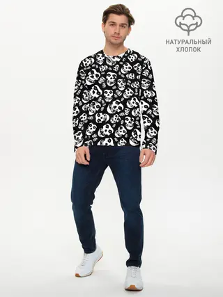 Мужской лонгслив базовый / The Misfits (P007_P004ooo1763991, P004ooo1763991)