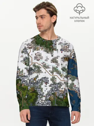 Мужской лонгслив базовый / HoMM 3 (P007_P004ooo1764143, P004ooo1764143)