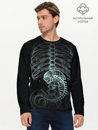 Мужской лонгслив базовый / Чужой на Рентгене (P007_P004ooo1767231, P004ooo1767231)