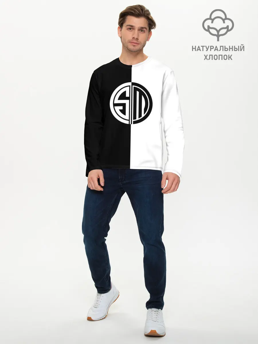 Мужской лонгслив базовый / Team SoloMid (P007_P004ooo1767321, P004ooo1767321)
