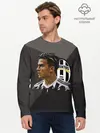Мужской лонгслив базовый / Paulo Dybala (P007_P004ooo1766521, P004ooo1766521)