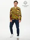 Мужской лонгслив базовый / Вырез по дереву (P007_P004ooo1767589, P004ooo1767589)