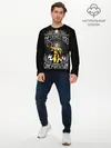 Мужской лонгслив базовый / сильнейший герой (P007_P004ooo1765655, P004ooo1765655)