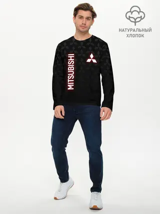 Мужской лонгслив базовый / MITSUBISHI (P007_P004ooo1766115, P004ooo1766115)