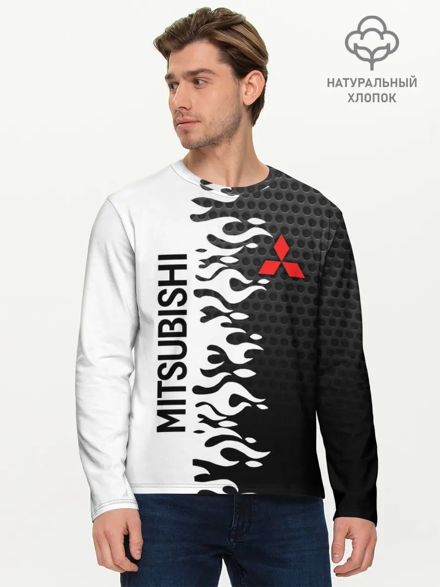 Мужской лонгслив базовый / MITSUBISHI (P007_P004ooo1766139, P004ooo1766139)