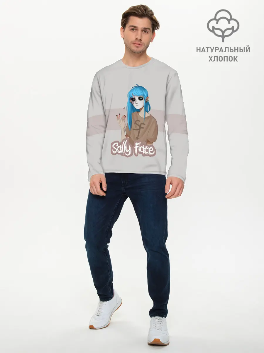 Мужской лонгслив базовый / Sally Face (P007_P004ooo1766325, P004ooo1766325)
