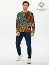 Мужской лонгслив базовый / Кетцалькоатли (P007_P004ooo1769489, P004ooo1769489)