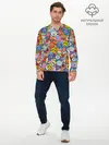 Мужской лонгслив базовый / ЛОГОТИПЫ ФУТБОЛЬНЫХ КОМАНД (P007_P004ooo1769635, P004ooo1769635)