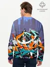 Мужской лонгслив базовый / Уличный художник (P007_P004ooo1769689, P004ooo1769689)
