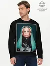 Мужской лонгслив базовый / Billie Eilish (P007_P004ooo1769691, P004ooo1769691)