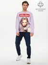 Мужской лонгслив базовый / Billie Eilish (P007_P004ooo1769799, P004ooo1769799)