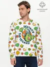 Мужской лонгслив базовый / Уничтожим Веганов (P007_P004ooo1769375, P004ooo1769375)