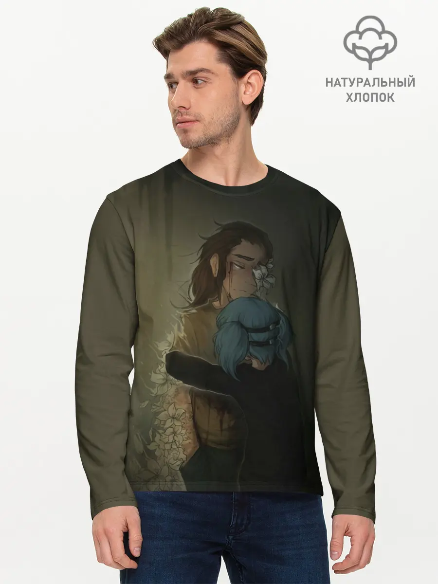 Мужской лонгслив базовый / Sally Face (P007_P004ooo1770863, P004ooo1770863)