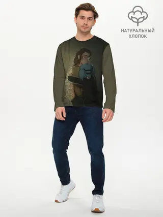 Мужской лонгслив базовый / Sally Face (P007_P004ooo1770863, P004ooo1770863)