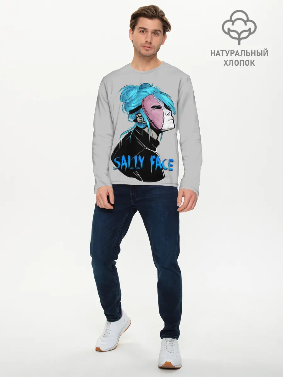 Мужской лонгслив базовый / Sally Face (P007_P004ooo1770869, P004ooo1770869)