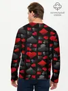 Мужской лонгслив базовый / Card suits (P007_P004ooo1771009, P004ooo1771009)