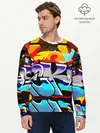 Мужской лонгслив базовый / urban neon (P007_P004ooo1770765, P004ooo1770765)