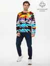 Мужской лонгслив базовый / urban neon (P007_P004ooo1770765, P004ooo1770765)