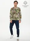 Мужской лонгслив базовый / Камуфляж (P007_P004ooo1772305, P004ooo1772305)