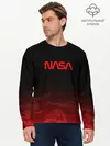 Мужской лонгслив базовый / NASA (P007_P004ooo1772507, P004ooo1772507)