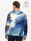 Мужской лонгслив базовый / Ёжик в космосе (P007_P004ooo1769881, P004ooo1769881)