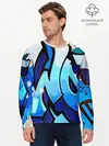 Мужской лонгслив базовый / wow graffiti (P007_P004ooo1770663, P004ooo1770663)