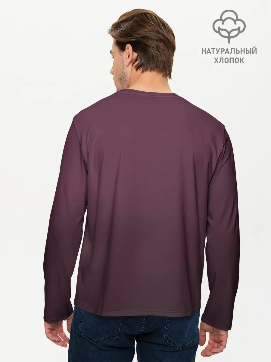 Мужской лонгслив базовый / Black Eilish (P007_P004ooo1774359, P004ooo1774359)