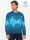 Мужской лонгслив базовый / music line (P007_P004ooo1774209, P004ooo1774209)