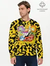 Мужской лонгслив базовый / Cuphead (P007_P004ooo1775067, P004ooo1775067)