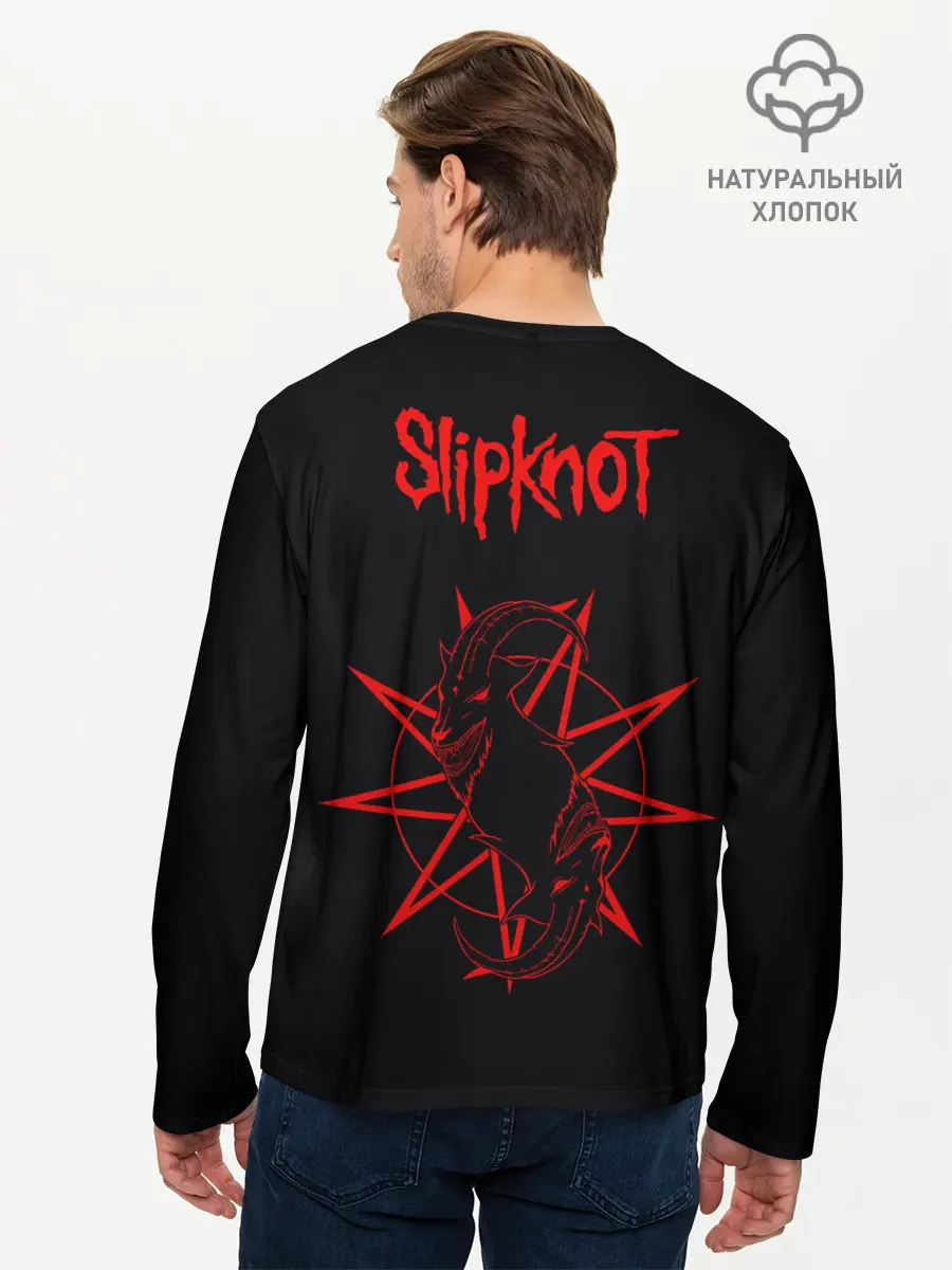 Мужской лонгслив базовый / Slipknot-Alltogether (P007_P004ooo1775345, P004ooo1775345)