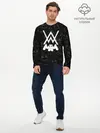 Мужской лонгслив базовый / Alan Walker & Marshmello (P007_P004ooo1773963, P004ooo1773963)