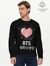 Мужской лонгслив базовый / BTS (P007_P004ooo1777595, P004ooo1777595)
