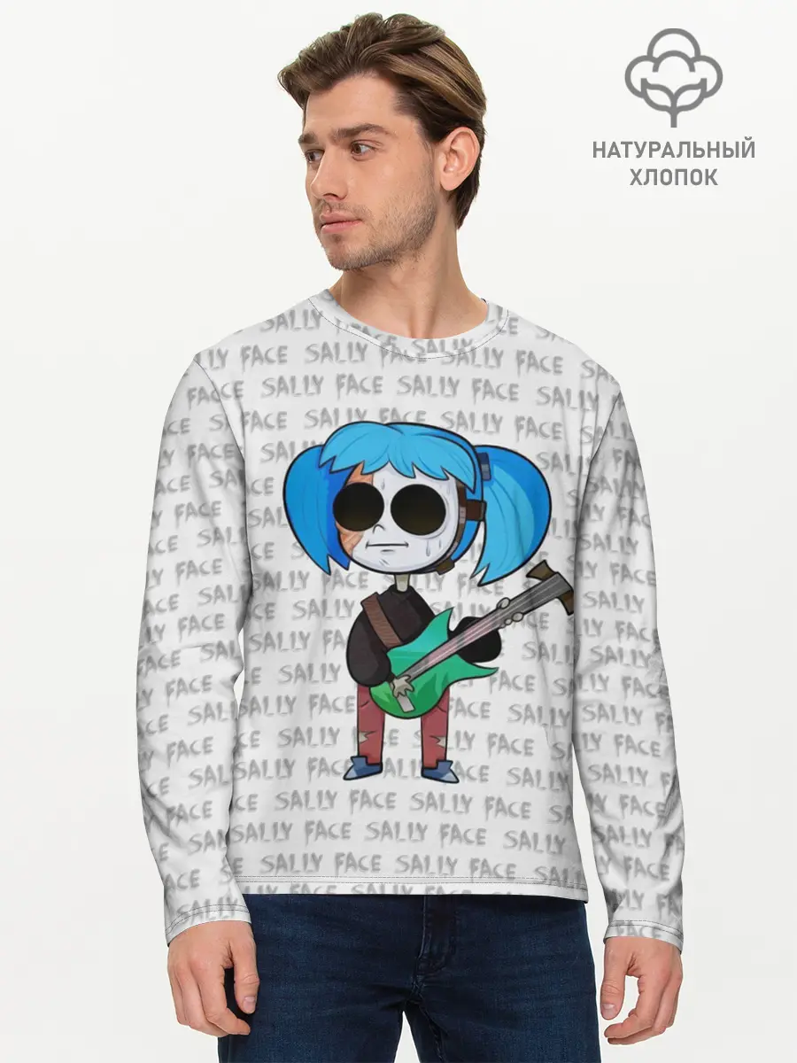 Мужской лонгслив базовый / Sally Face (P007_P004ooo1775821, P004ooo1775821)