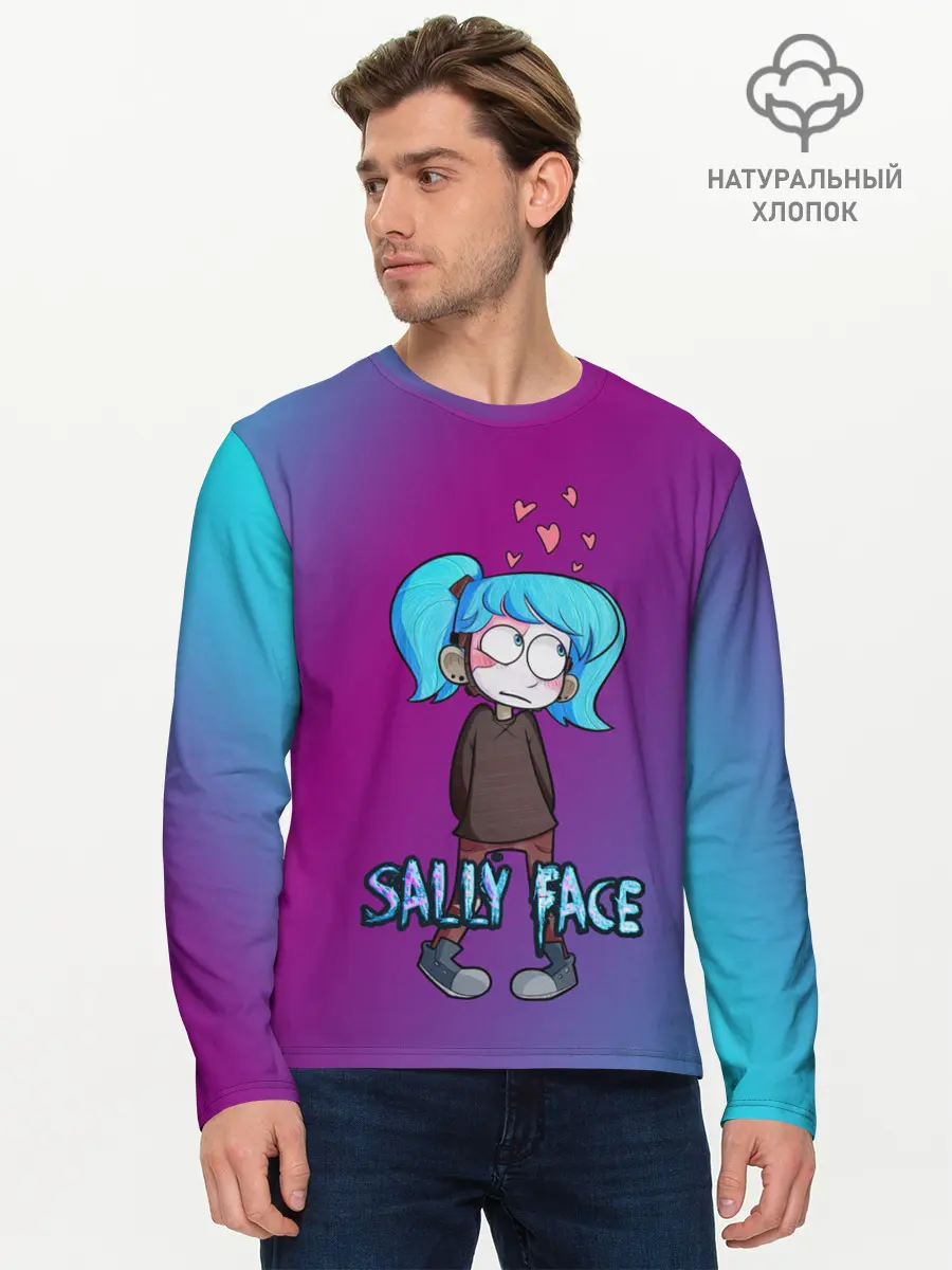 Мужской лонгслив базовый / Sally Face (P007_P004ooo1775805, P004ooo1775805)