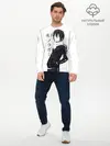 Мужской лонгслив базовый / ЯБОКУ. Манга (P007_P004ooo1779705, P004ooo1779705)