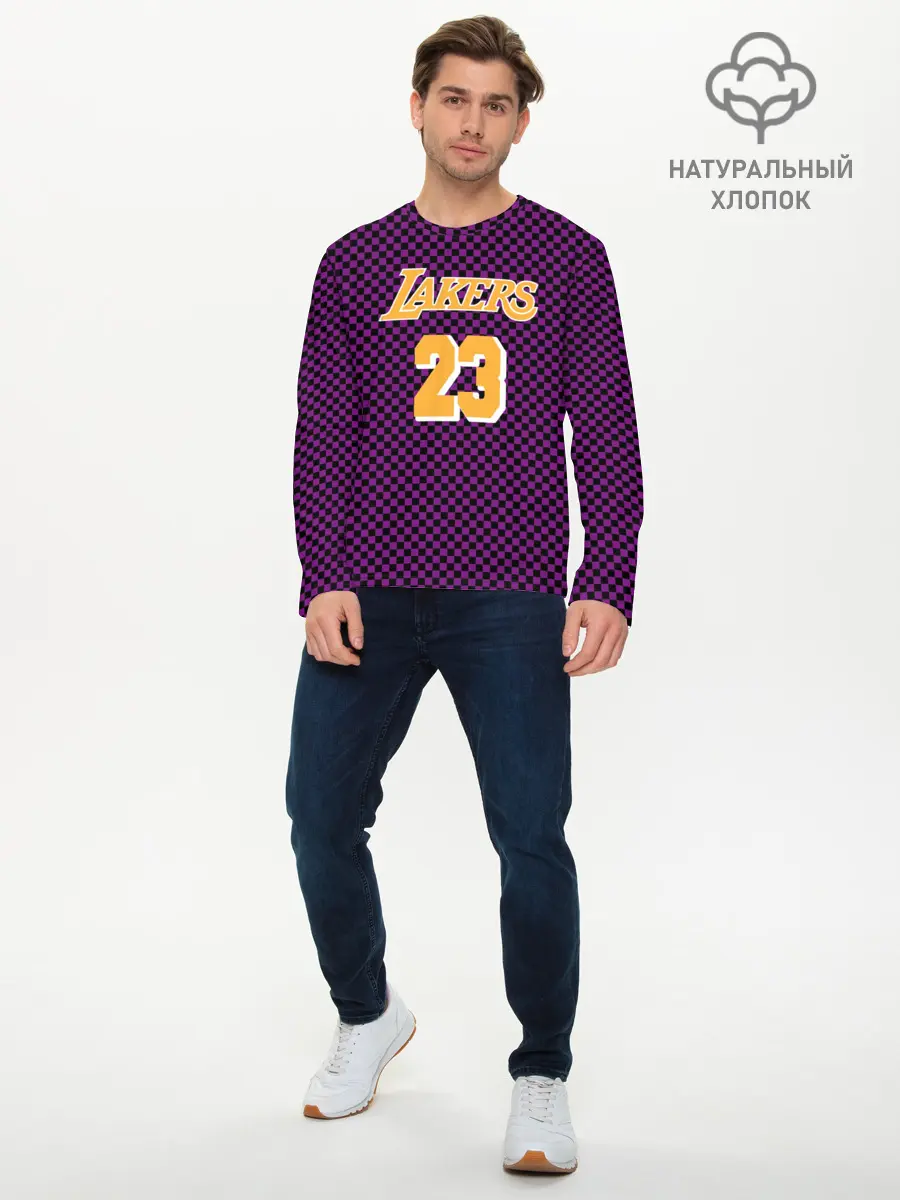 Мужской лонгслив базовый / Lebron James (P007_P004ooo1778323, P004ooo1778323)