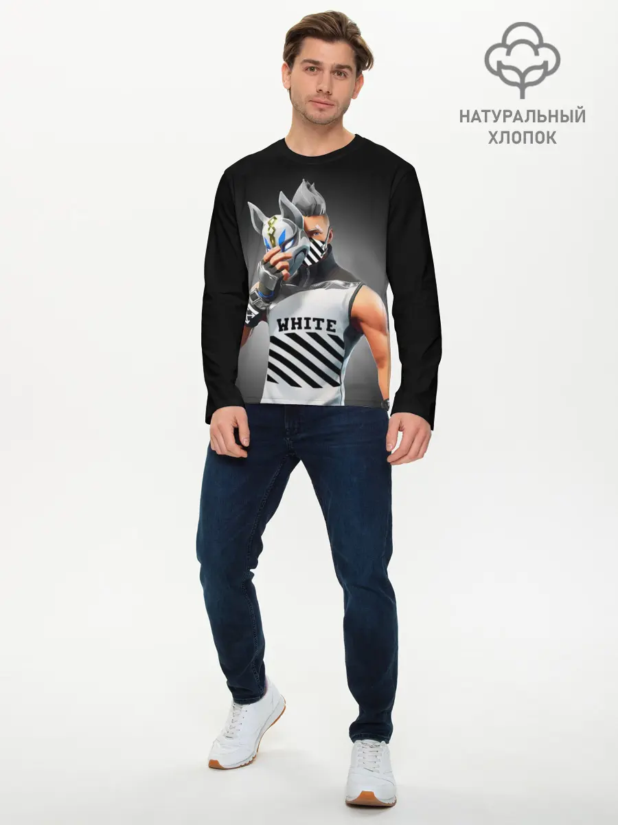 Мужской лонгслив базовый / FORTNITE (P007_P004ooo1778641, P004ooo1778641)