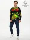 Мужской лонгслив базовый / AC/DC (P007_P004ooo1780027, P004ooo1780027)