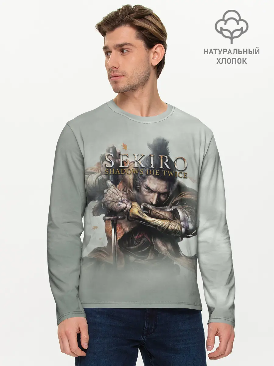 Мужской лонгслив базовый / Sekiro: Shadows Die Twice (P007_P004ooo1781527, P004ooo1781527)