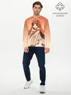 Мужской лонгслив базовый / Милая аниме девочка-оборотень (P007_P004ooo1780851, P004ooo1780851)