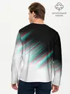 Мужской лонгслив базовый / GLITCH STRIPES (P007_P004ooo1785325, P004ooo1785325)