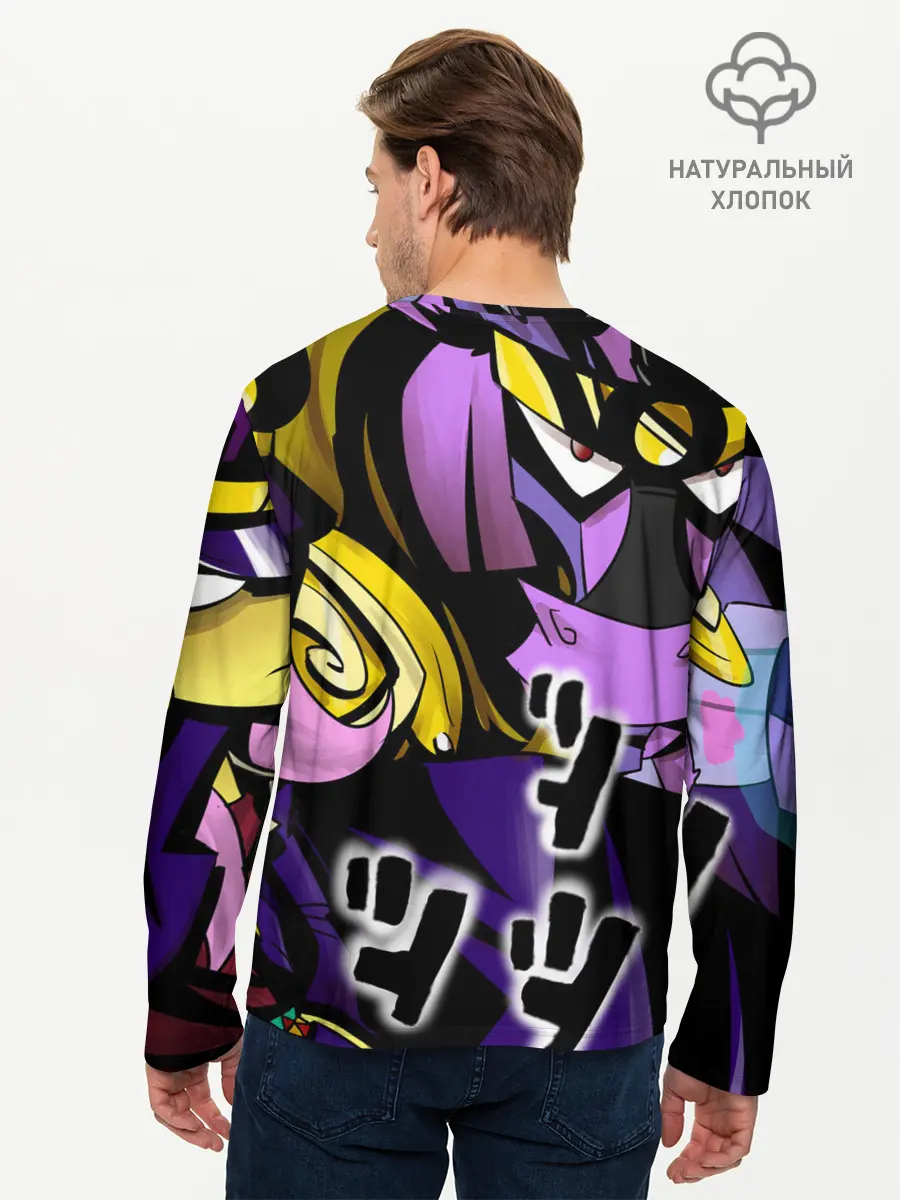 Мужской лонгслив базовый / JoJo Bizarre Adventure (P007_P004ooo1785799, P004ooo1785799)