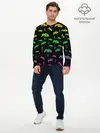 Мужской лонгслив базовый / JoJo Bizarre Adventure (P007_P004ooo1785847, P004ooo1785847)