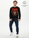 Мужской лонгслив базовый / Пожарный (P007_P004ooo1784251, P004ooo1784251)