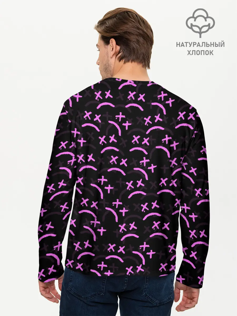 Мужской лонгслив базовый / LIL PEEP (P007_P004ooo1785101, P004ooo1785101)
