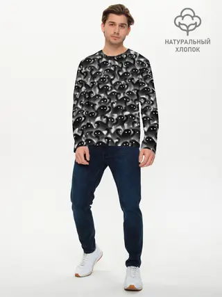 Мужской лонгслив базовый / ЪУЪ съуки