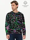 Мужской лонгслив базовый / Формулы (P007_P004ooo1787625, P004ooo1787625)