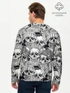 Мужской лонгслив базовый / Human skulls (P007_P004ooo1788689, P004ooo1788689)