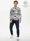 Мужской лонгслив базовый / Human skulls (P007_P004ooo1788689, P004ooo1788689)